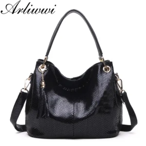 Bolsa feminina Arliwwi em couro genuíno, modelo GY24, em couro bovino legítimo.
Arliwwi Genuine Leather Handbags Bolsa Feminina Real Cowhide Women Bags Designer GY24