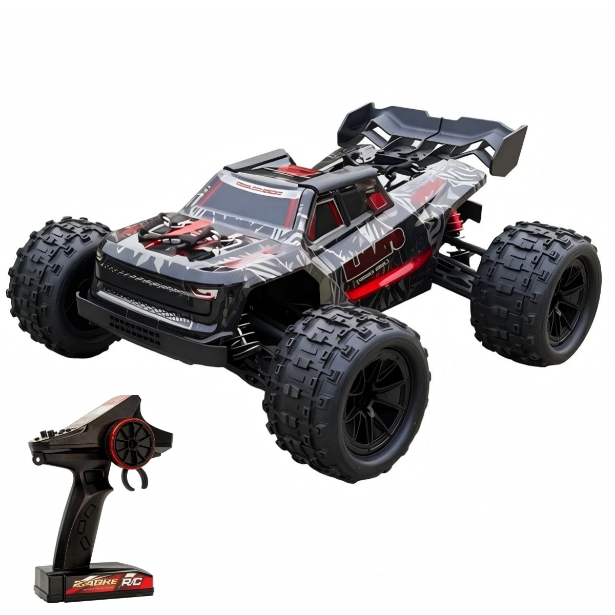 Carro RC 4WD de alta velocidade 1:14, Off Road, Todo-Terreno, Monster Truck, Carros de Controle Remoto 2.4G, Escalada, Corrida, Drift, Brinquedos, Presente C8831
1:14 4WD High Speed RC Car Off Road All-terrain Monster Truck 2.4G Remote Control Cars Climbing Racing Drift Car Toys Gift C8831 - Imagem 7