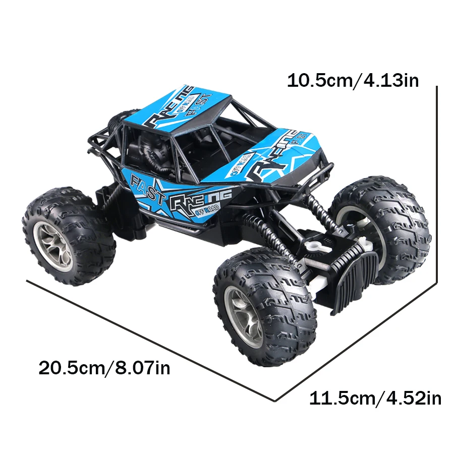 Carrinho de controle remoto com 4 posições, luzes, pneus de borracha antiderrapantes, modelo de brinquedo para escalada off-road para crianças e meninos.
4-Way Remote Control Car with Lights, Anti-Slip Rubber Tires, Outdoor Off-Road Climbing Toy Car Model for Kidsren and Boys - Imagem 12
