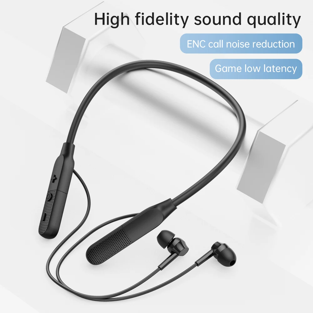 Fone de Ouvido EARDECO Bluetooth 6.0 com Graves Potentes, Sem Fio, com Microfone, Estéreo, Esportivo, com Faixa para Pescoço, Hi-Fi Estéreo
EARDECO Fone De Ouvido Bluetooth Headphone 6.0 Bass Wireless Headphones with Mic Earphone Stereo Sport Neckband Hifi Stereo
