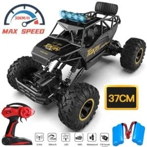 Carro RC todo-terreno 1:16 / 1:12, alta velocidade de 30 km/h, tração nas quatro rodas, carro elétrico de controle remoto, buggy 4x4, caminhão off-road, brinquedo em miniatura para presente.
1:16 / 1:12 All Terrain RC Car 30KM/H High Speed 4WD Electric Remote Control Car Buggy 4X4 Off-Road Truck Vehicle Model Toy Gift
