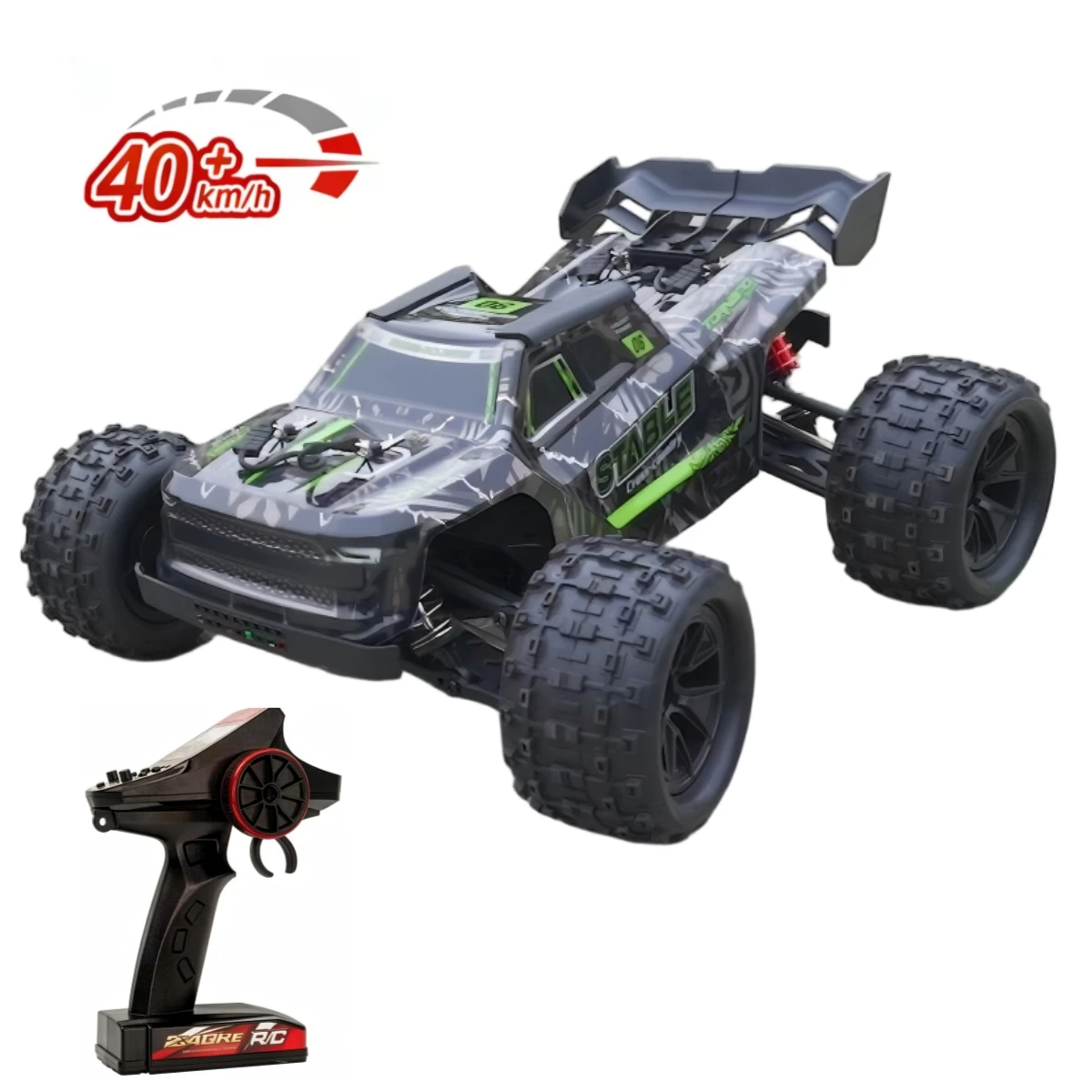 Carro RC 4WD de alta velocidade 1:14, Off Road, Todo-Terreno, Monster Truck, Carros de Controle Remoto 2.4G, Escalada, Corrida, Drift, Brinquedos, Presente C8831
1:14 4WD High Speed RC Car Off Road All-terrain Monster Truck 2.4G Remote Control Cars Climbing Racing Drift Car Toys Gift C8831 - Imagem 5