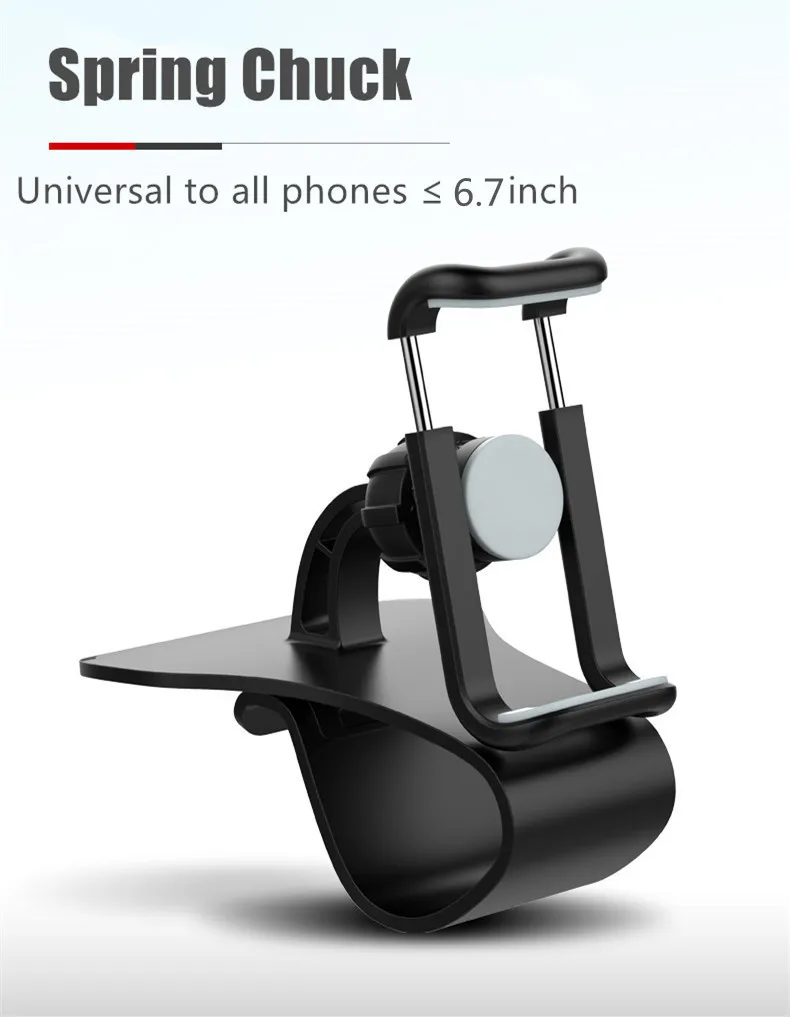 Suporte universal para celular veicular com rotação de 360°, ideal para painel de carro. Fixação segura e segura do aparelho.
360 Rotatable Car Phone Holder Universal Cell Phone Stands Car Rack Dashboard Support for Auto Grip Mobile Phone Fixed Bracket - Imagem 11
