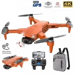 Drone L900 Pro 4K Profissional 5G GPS HD com Câmera Dupla para Fotografia, Quadricóptero Dobrável Brushless RC com Alcance de 1,2 km - Brinquedo para Drones
Drone L900 Pro 4K Professional 5G GPS HD Dual Camera Photography Brushless Foldable Quadcopter RC Distance 1.2KM Drones Toys