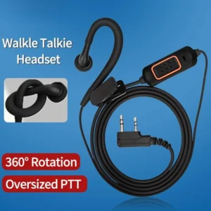 Novo fone de ouvido com microfone Baofeng 780 para rádios walkie-talkie BaoFeng UV-5R, UV-5RH, UV-21 PRO e Quansheng UV-K6.
New Baofeng 780 Headset Mic earphone For BaoFeng UV-5R UV-5RH UV-21 PRO Quansheng UV-K6 Walkie Talkie Two Way Radio Accessories