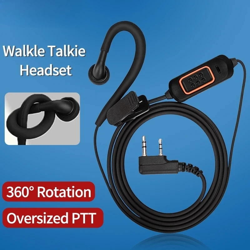 Novo fone de ouvido com microfone Baofeng 780 para rádios walkie-talkie BaoFeng UV-5R, UV-5RH, UV-21 PRO e Quansheng UV-K6.
New Baofeng 780 Headset Mic earphone For BaoFeng UV-5R UV-5RH UV-21 PRO Quansheng UV-K6 Walkie Talkie Two Way Radio Accessories