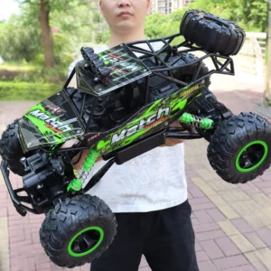 Carro RC Off-Road 4x4 1:12 com Luzes LED, Rádio Controle 2.4G, Buggy 4WD, Caminhão de Alta Velocidade, Brinquedo para Meninos e Crianças
1:12 4x4 Off-Road RC Car With LED Lights 2.4G Radio Control Car Buggy 4WD Remote Control High Speed Trucks Boys Toy for Children